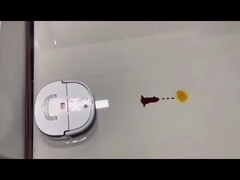 Gyro Navigasyonlu Robot Süpürge Uzaktan Kumandalı Elektrikli Süpürge Sert Zemin Temizliği