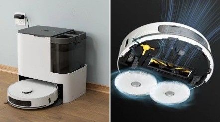 Yıkanabilir filtre ve TUYA APP ile sorunsuz temizlik için akıllı robot süpürge