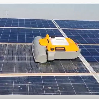 Çeşitli Temizlik için Güvenilir LDS Navigasyon Sistemiyle 28 Kgs PV Temizleyici Robotu