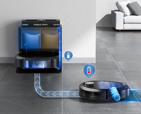 Cyclone Sweep Pro, siklonik emme ve süpürme işlevleri ile zemin vakumu robotu