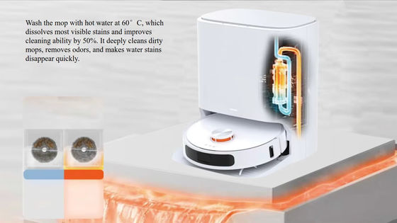 AI LINE LASER LDS ROBOT VAKUM CURUMINER Tüm FONKSIYONLARI ile ROTARY MOP