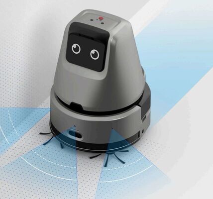 Merkez İstasyonu Serbest Suyla Ticari Robot Yer Temizleyicisi